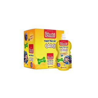 TTC06 - TPBS Ích Nhi Thạch Trái Cây Calci (Hộp 12 túi x 100g)