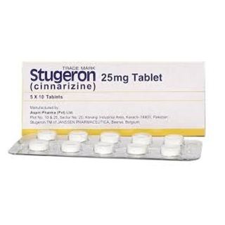 Stugeron 25mg tabs. b/250