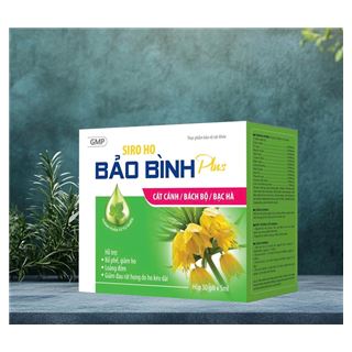 TPBVSK SIRO HO BẢO BÌNH PLUS (Hộp 30 gói x 5ml)